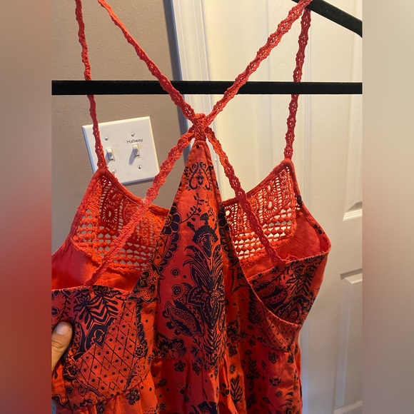 Free People Sunshine Benji Linen Blend Dress - Picture 6 of 10